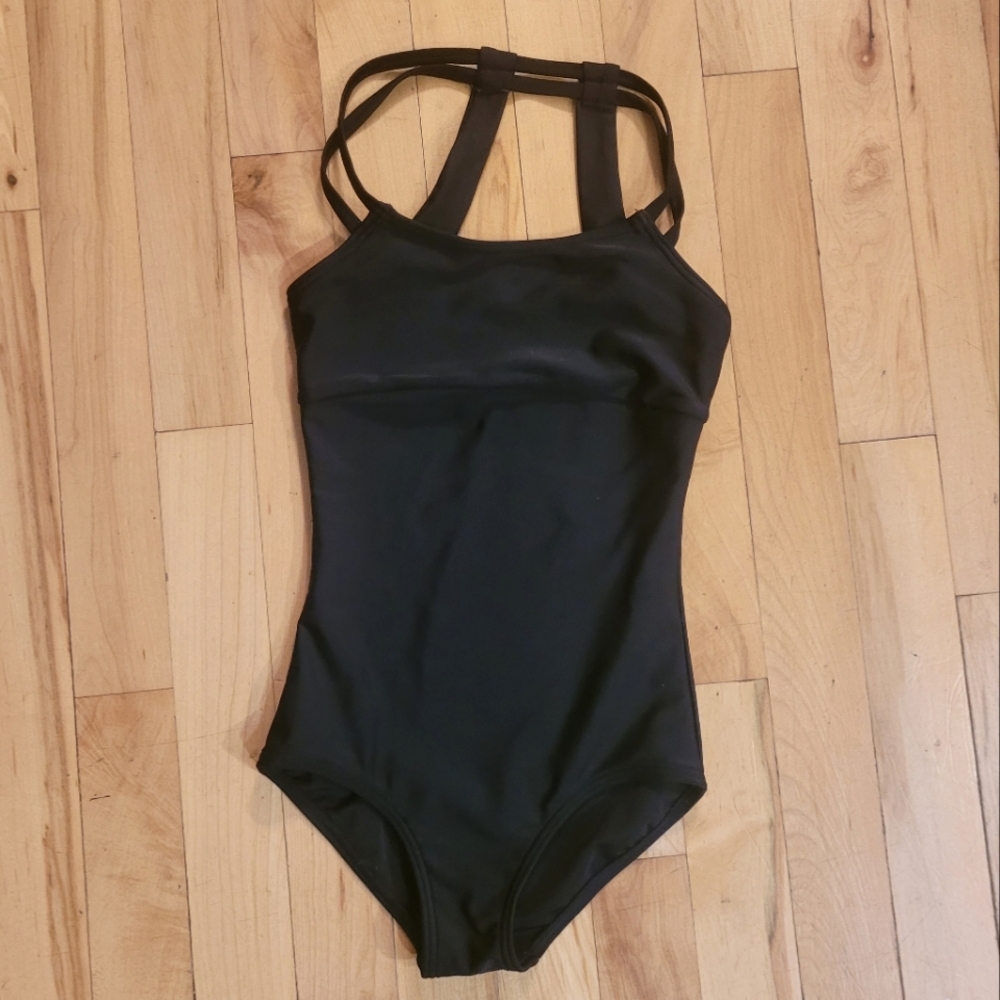 Girls Black Capezio Leotard